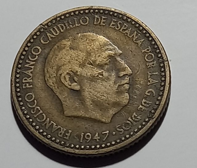 1 PESETA 1947 *19*48