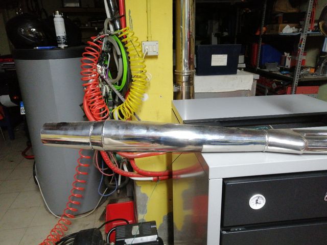 Scarico 2 in 1 harley davidson