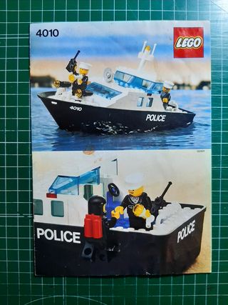 Instrucciones LEGO BARCOS/CIUDAD 4010