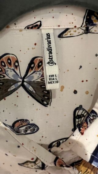 Camisa / Blusa Stradivarius Talla M-L