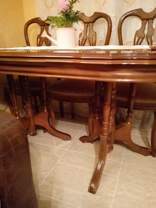 Mesa comedor extensible