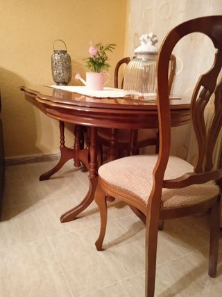 Mesa comedor extensible