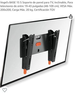 SOPORTE TV PARED