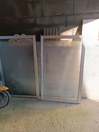 Hojas de ventanas sin marco