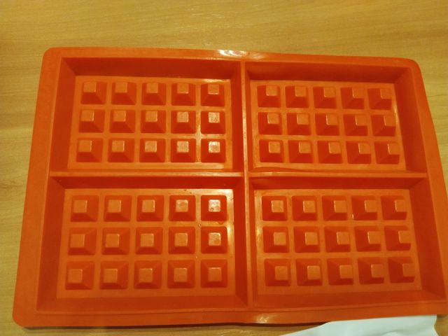 Cubiteras+molde jabón+molde gofres+manga past