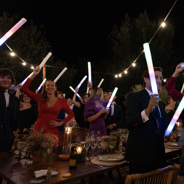 Pack 400 palos de espuma luminosos LED