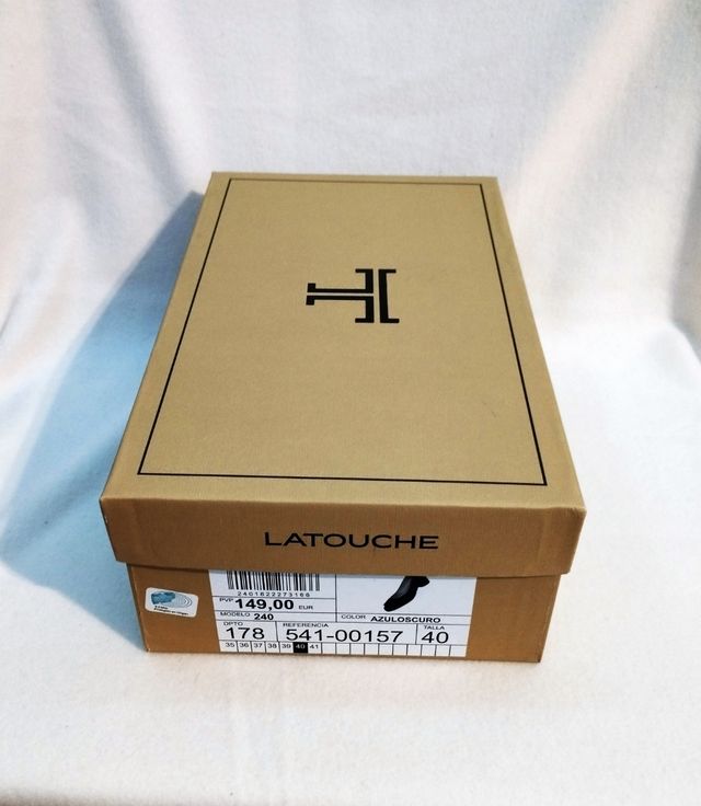 Zapatos Latouche de ante azul 💙