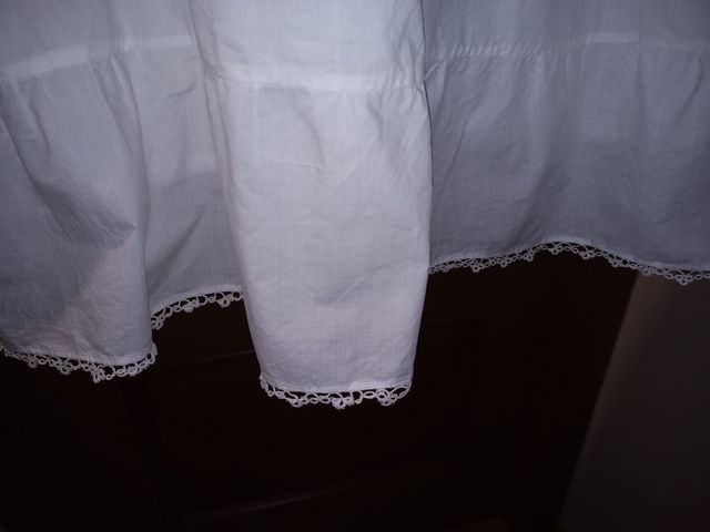 Vestito cotone ricamato