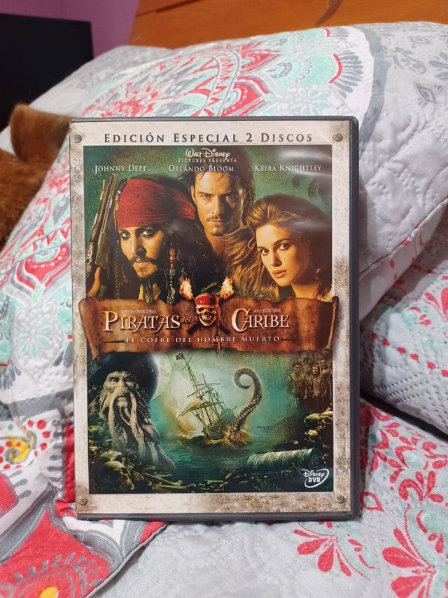 DVD Piratas Caribe - Cofre hombre