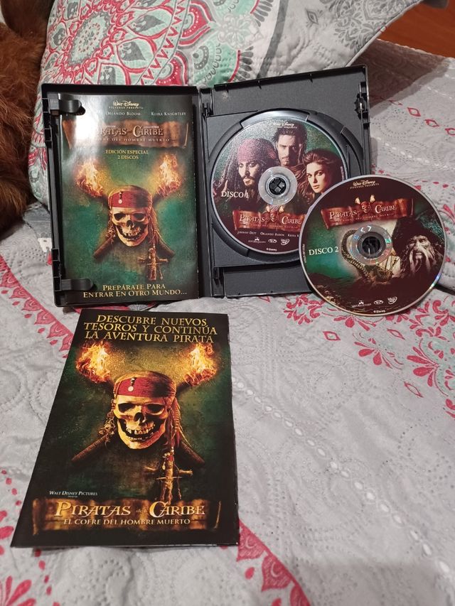 DVD Piratas Caribe - Cofre hombre