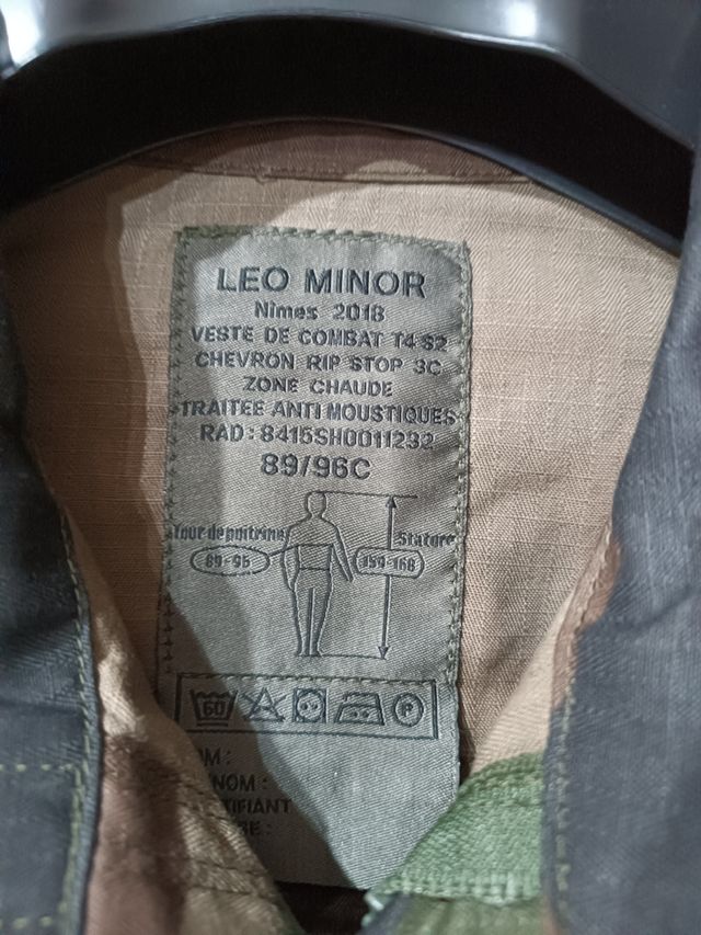 Giacca militare esercito francese nuova