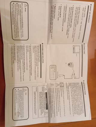 Cámara de vigilancia. Día y noche