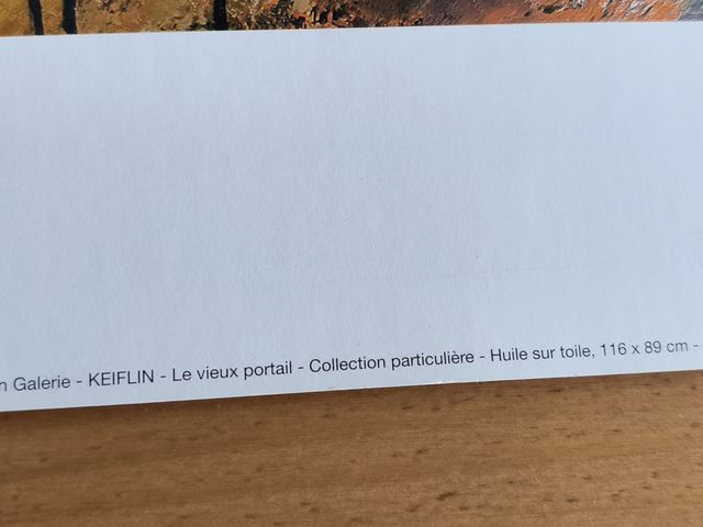 Lámina Impresionista Roger Keiflin Le vieux portal