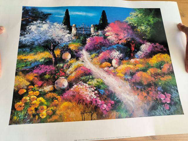 Lámina Impresionista Roger Keiflin Le vieux portal