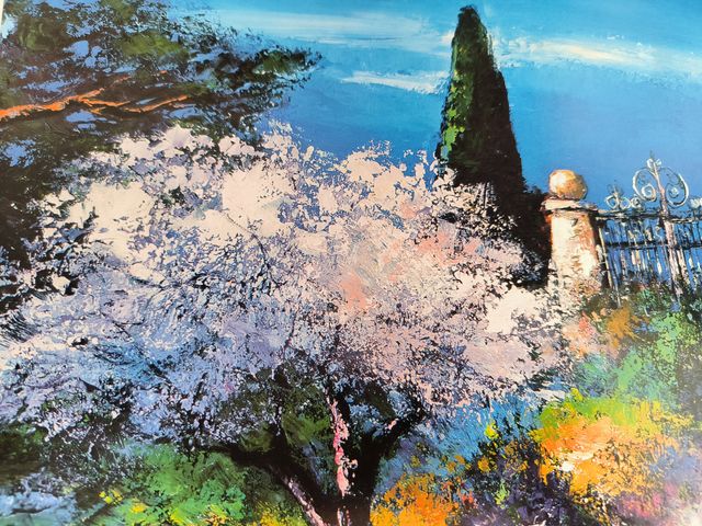 Lámina Impresionista Roger Keiflin Le vieux portal