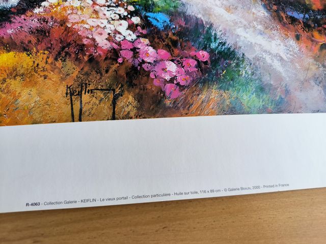 Lámina Impresionista Roger Keiflin Le vieux portal