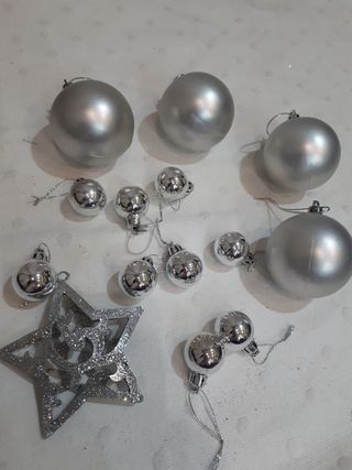 Bolas de Navidad. Adornos.