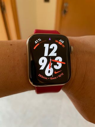 Apple watch 44mm acero y cristal zafiro GPS LTE