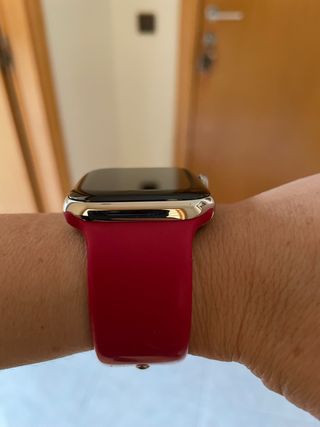 Apple watch 44mm acero y cristal zafiro GPS LTE