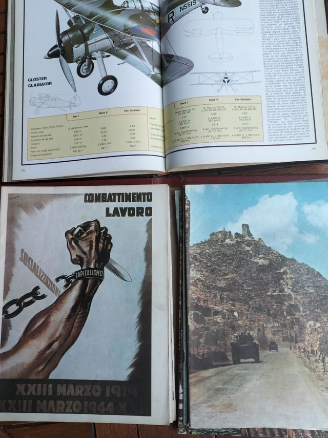 Lote Sarpe Guerra Mundial vol l y 11 fascicul