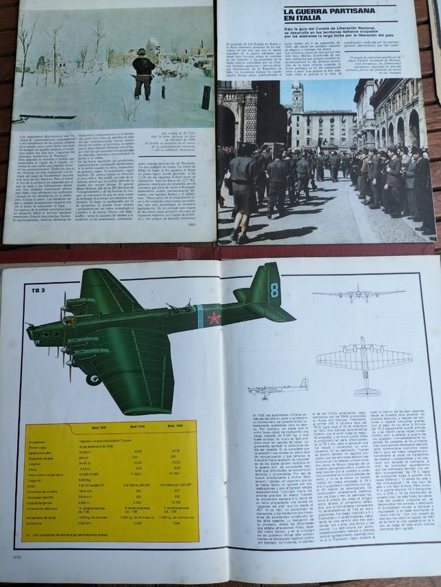 Lote Sarpe Guerra Mundial vol l y 11 fascicul