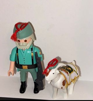Playmobil legionario con cabra