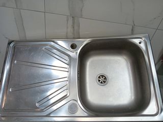 Fregadero en acero inoxidable 