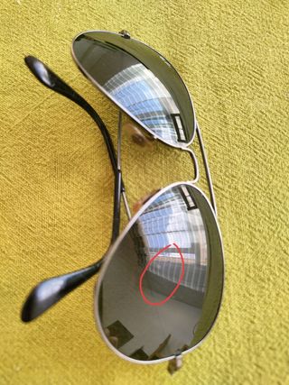 Rayban aviator negros