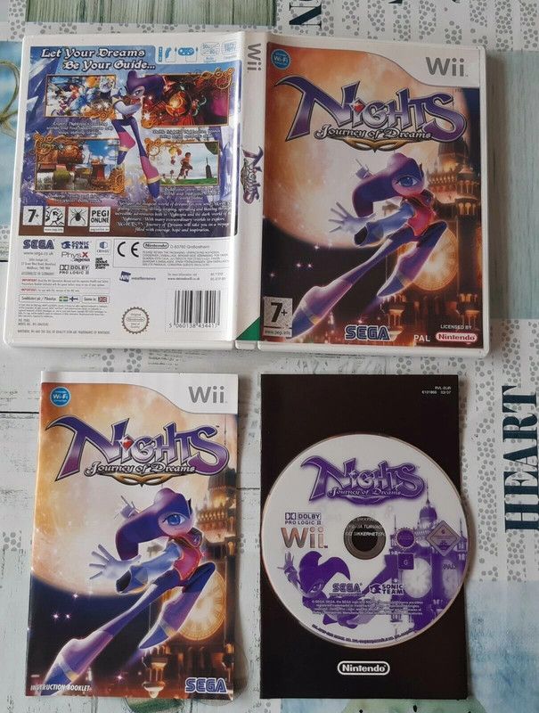 Imagen de * Juego de Wii usado perfecto Nights Journey of Dreams