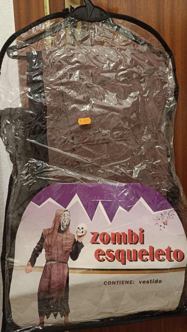 DISFRAZ DE ZOMBI ESQUELETO