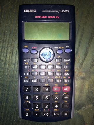 calcudadora inteligente Antigua Casio