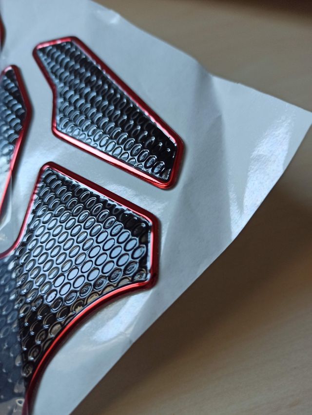 Chuches rojas para moto