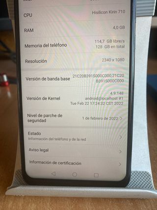 Huawei PSmart 2020 como nuevo 128/4