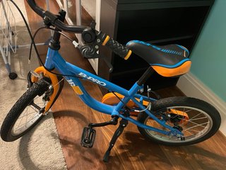 Bici 16 pulgadas niño B-PRO