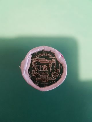 Moneda conmemorativa 2 euros Eslovaquia 2023