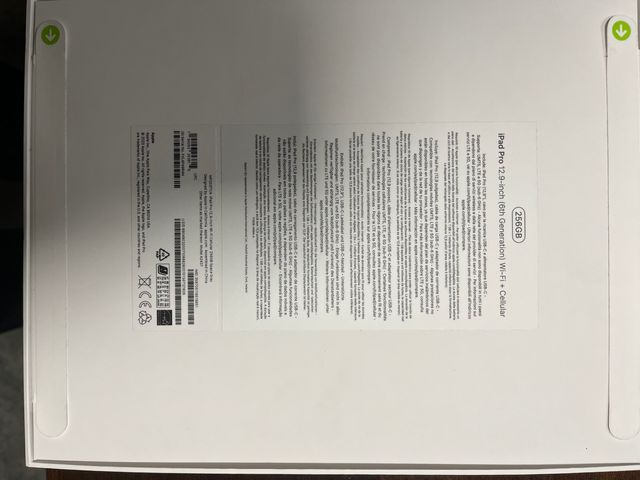 iPad Pro 12.9’’ Wi-Fi + cellular 256Gb 