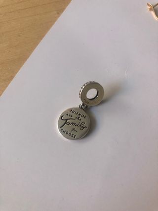 Abalorio pulsera plata