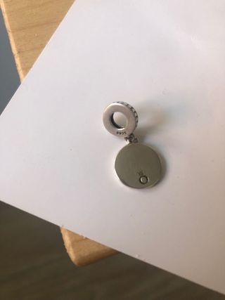 Abalorio pulsera plata