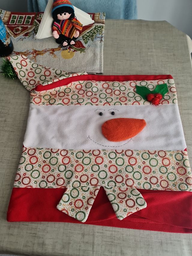 Funda cojin de navidad promoción