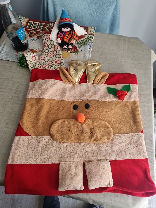 Funda cojin de navidad promoción