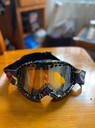 casco snow o ski y gafas