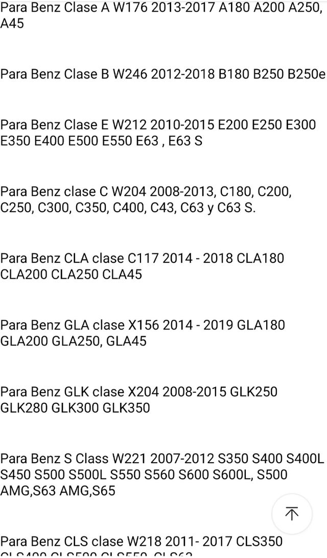 OFERTA! Intermitentes dinámicos Mercedes