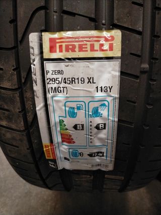 Neumáticos Pirelli P Zero 295/45/19