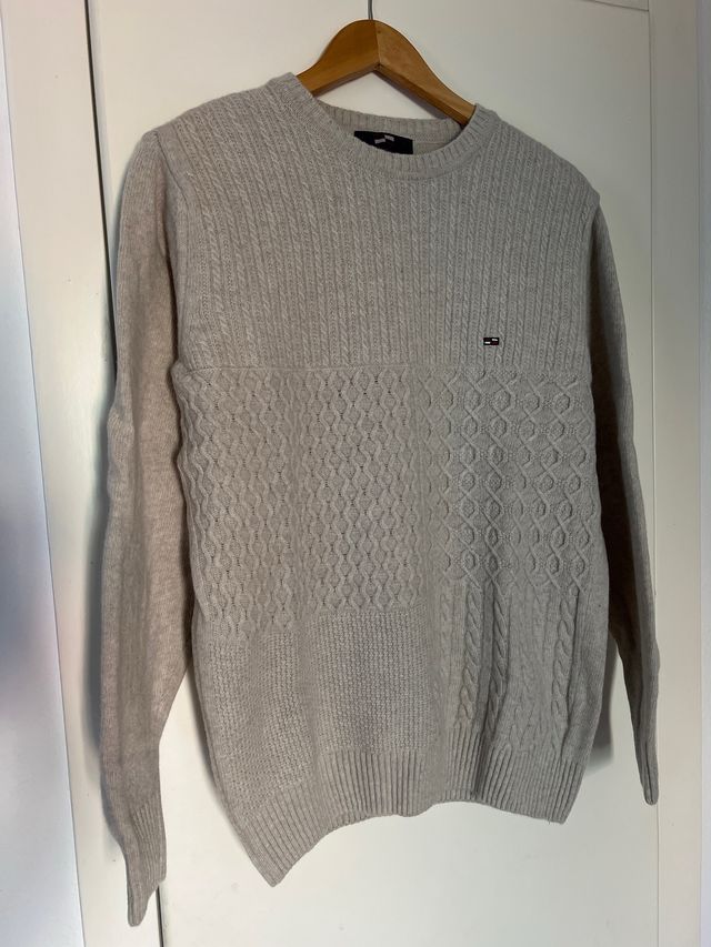 Jersey de Lana 🧶 color Beige marca New Cotton