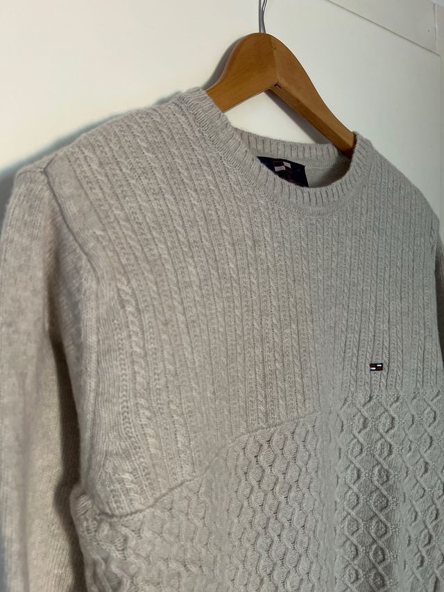 Jersey de Lana 🧶 color Beige marca New Cotton