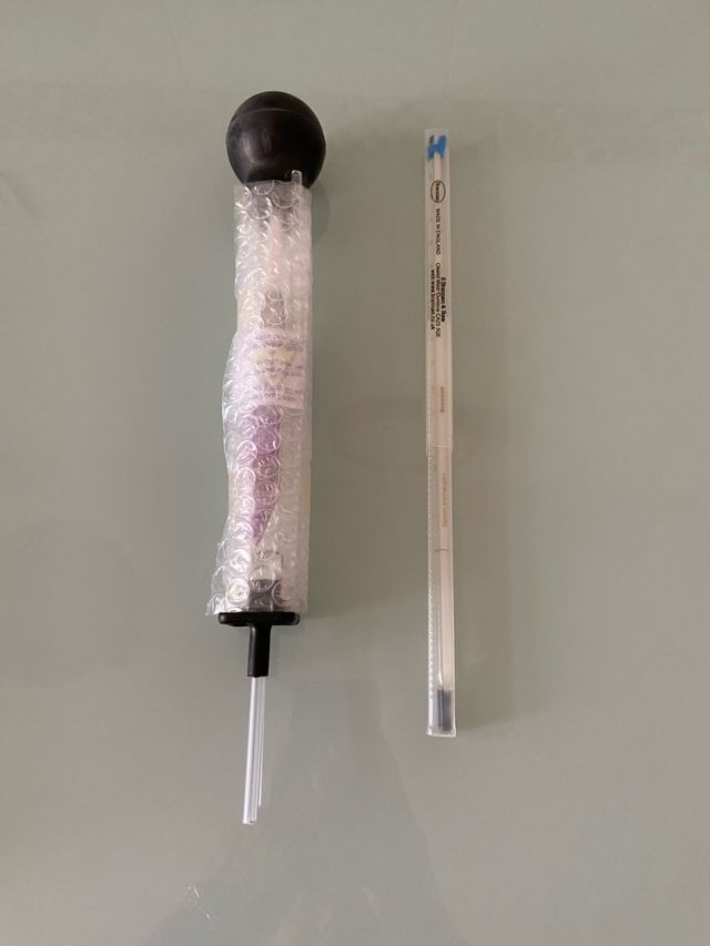 Densiometro para baterias de acido