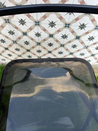 silla industrial federico giner negra.