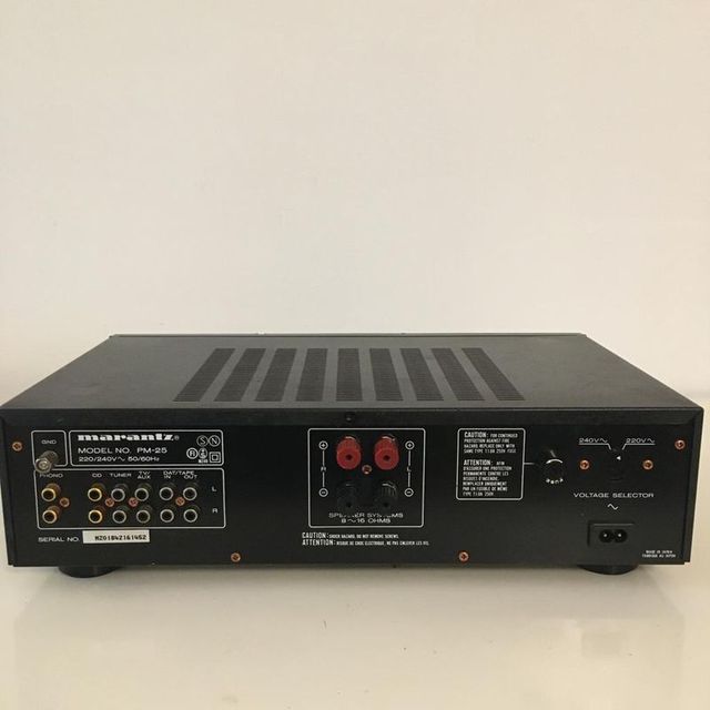 Amplificador Marantz PM 25+Revisado+Garantia+Recap