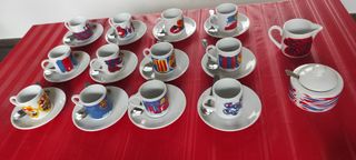 Juego de café del Barcelona