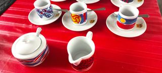 Juego de café del Barcelona